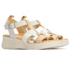 Sandalias pitillos 10614 en blanco para mujer