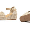 Valencianas Pitillos 10560 en beige para mujer