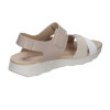 Sandalias cómodas Pitillos 10554 en crema para mujer