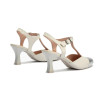 Zapatos de tacón Pitillos 10524 en plata para mujer