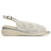 Sandalias cómodas Pitillos 10342 en plata para mujer