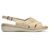 Sandalias cómodas Pitillos 10301 en oro para mujer