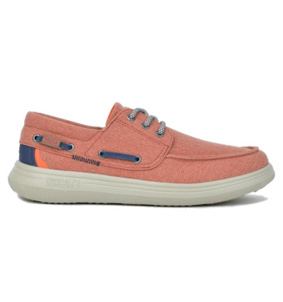 Zapatos náuticos Coronel Tapiocca T206-5 en teja para hombre