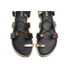 Sandalias planas boho Gioseppo IONE en negro para mujer