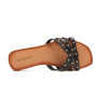 Sandalias planas Gioseppo HOPEDALE 75165 en negro para mujer