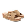 Sandalias bio Gioseppo WINN 74512 en taupe para mujer