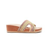 Sandalias con cuña Gioseppo PACIFIC 74474 en beige para mujer