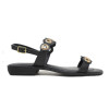 Sandalias planas Gioseppo SIREN 74348 en negro para mujer