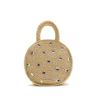Bolso bandolera rafia MUSCODA 75503 en natural