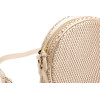 Bolso bandolera TRENZADO PARKLAND 75500 en platino