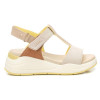 Sandalia con cuña 162259 para mujer en color hielo