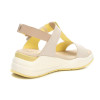 Sandalia con cuña 162259 para mujer en color hielo
