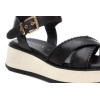 Sandalias cómodas Carmela 162245 en negro para mujer