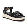 Sandalias cómodas Carmela 162245 en negro para mujer