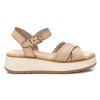 Sandalias cómodas Carmela 162245 en beige para mujer