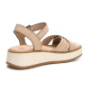 Sandalias cómodas Carmela 162245 en beige para mujer