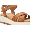 Sandalias cómodas Carmela 162245 en camel para mujer