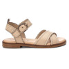 Sandalias planas Carmela 162204 en beige para mujer