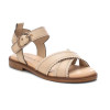Sandalias planas Carmela 162204 en beige para mujer