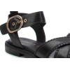 Sandalias planas Carmela 162204 en negro para mujer