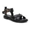 Sandalias planas Carmela 162204 en negro para mujer