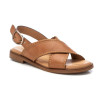 Sandalias planas Carmela 162201 en camel para mujer
