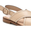 Sandalias planas Carmela 162201 en beige para mujer