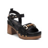Sandalias con tacón Carmela 162367 en negro para mujer