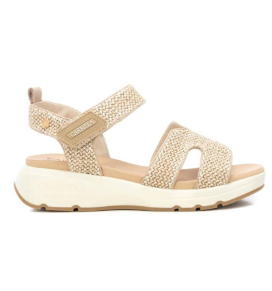 Sandalias cómodas Carmela 162362 en beige para mujer