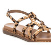 Sandalias planas 162392 en leopardo para mujer