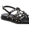 Sandalias planas 162392 en negro para mujer