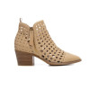 Botines de verano Carmela 162344 en beige para mujer