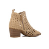 Botines de verano Carmela 162344 en beige para mujer