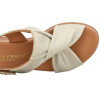 Sandalia con cuña Paula Urban 24-335 en off para mujer
