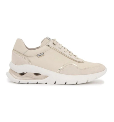 Zapatillas deportiva Callaghan 45823 en marfil para mujer