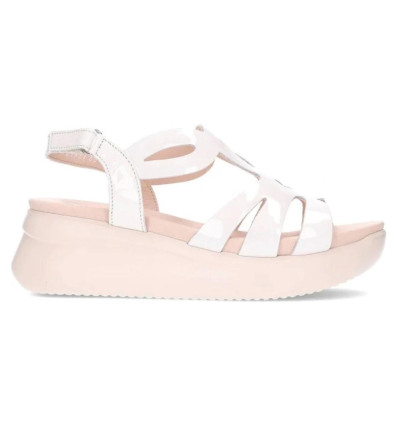Sandalias con cuña Callaghan 29927 LLANA en blanco para mujer