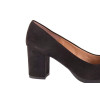 Zapato de salón Chamby 5260 en ante negro para mujer