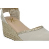 Valencianas de yute COKKETA 5012 en beige para mujer