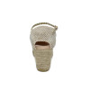 Valencianas de yute COKKETA 5012 en beige para mujer