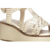 Sandalias con plataforma Carmela 162231 en oro para mujer