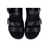 Sandalias bio Walk & Fly Rivazurra 8331 51190 A5 en negro para mujer