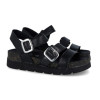 Sandalias bio Walk & Fly Rivazurra 8331 51190 A5 en negro para mujer
