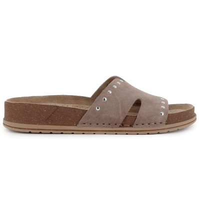 Zueco WALK & FLY 7447 50961 A5 CAMOSCIO en taupe