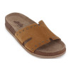 Zueco WALK & FLY CAMOSCIO 7447 50961 A5 en cuero para mujer