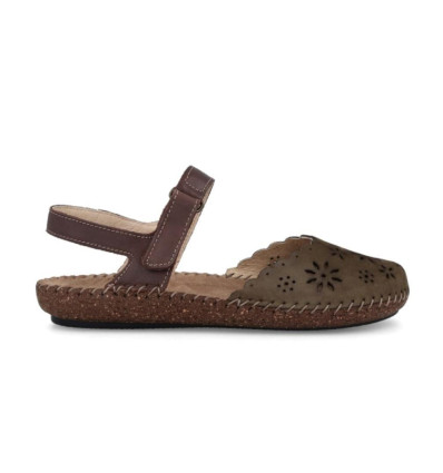 SandaliasWalk & Fly Nerano 7261 50411 en caqui para mujer