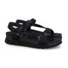 Sandalias Walk & Fly Miramare 8352 21620 A5 en negro para mujer