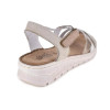 Sandalias planas Walk & Fly VALENCIA 3394 47611 en perla para mujer