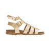 Sandalias bio planas Romana Porronet Silvia 315 en oro