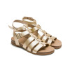 Sandalias bio planas Romana Porronet Silvia 315 en oro