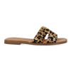 Sandalias planas Porronent VILMA 3117 en leopardo